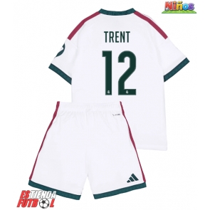 Real Madrid Alexander-Arnold #12 Primera Equipación Niños 2026-27 Manga Corta (+ Pantalones cortos)